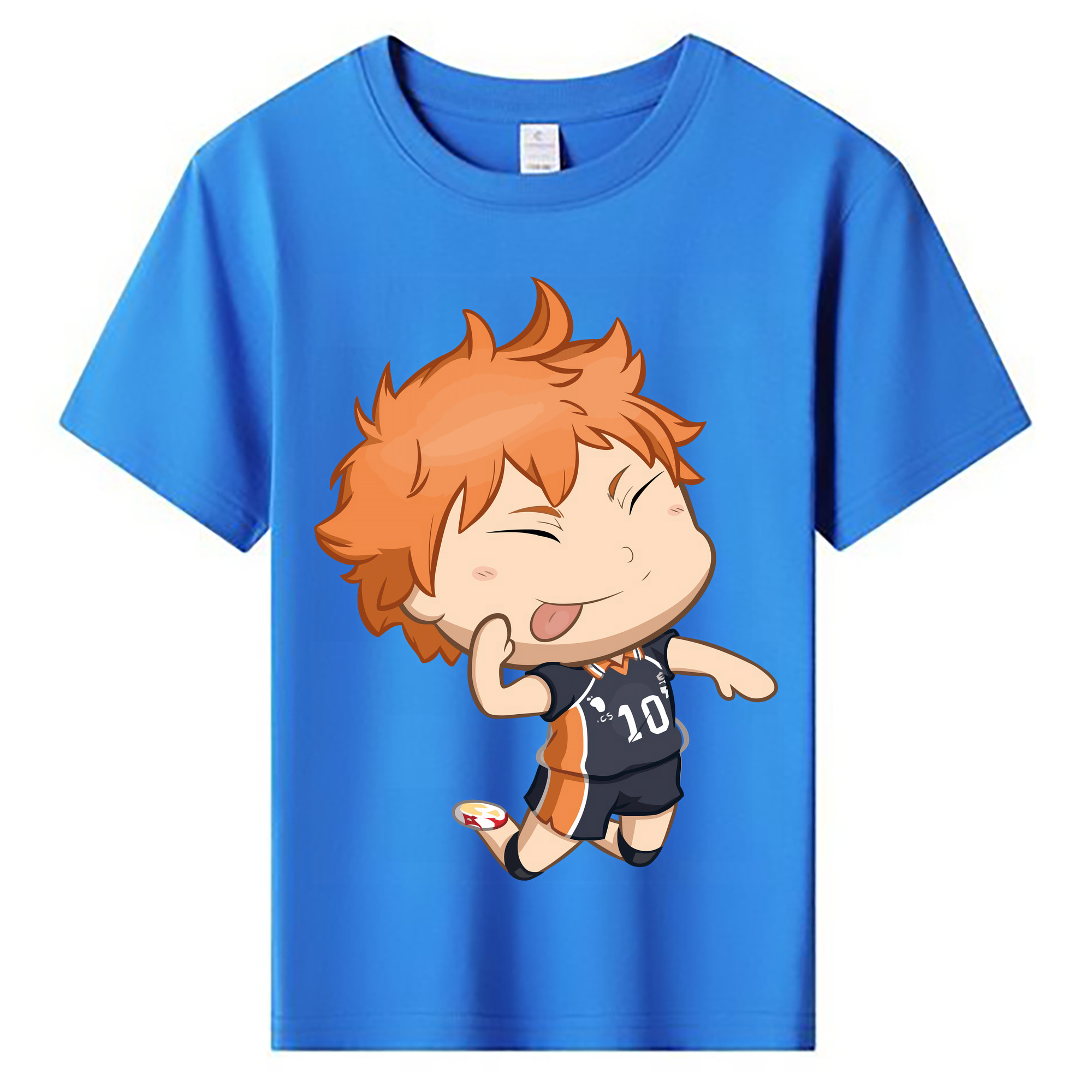 （画像用） ハイキュー!! Haikyu!! 綿100％キッズTシャツ（フロントプリント）